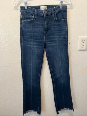 Frame Denim Men's Dark Wash Straight-Leg Jeans